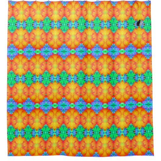 Euklidians KCFX Duschvorhang (Vorderseite)