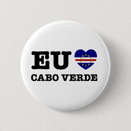 Eul Amo Cabo Verde Button (Vorderseite)