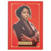 Eulalie Hicks Character Graphic Klemmbrett (Rückseite)