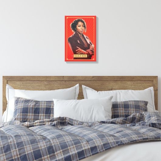 Eulalie Hicks Character Graphic Leinwanddruck (Insitu (Schlafzimmer))