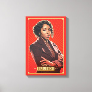 Eulalie Hicks Character Graphic Leinwanddruck