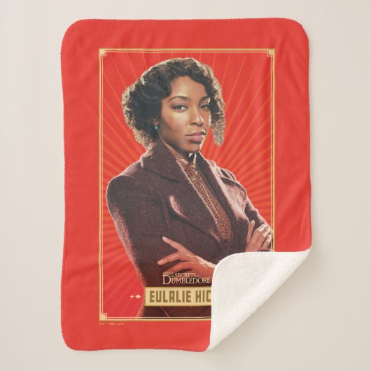 Eulalie Hicks Character Graphic Sherpadecke (Vorderseite)