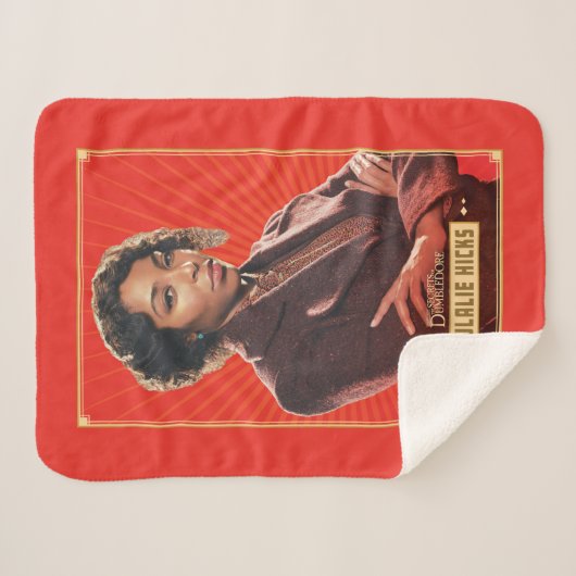 Eulalie Hicks Character Graphic Sherpadecke (Vorderseite (Horizontal))