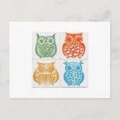 Eule5 Postkarte (Vorderseite)