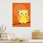 Eule 11 poster (Küche)