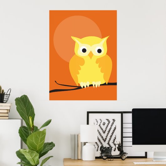 Eule 11 poster (Heimbüro)