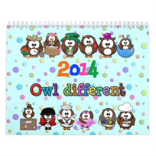 Eule 2014 anders kalender (Titelbild)