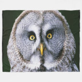 Eule 2 fleecedecke (Vorderseite (Horizontal))