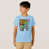Eule 3. Geburtstag T - Shirt und Geschenke (Vorne ganz)