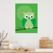 Eule 3 poster (Küche)