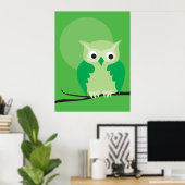 Eule 3 poster (Heimbüro)