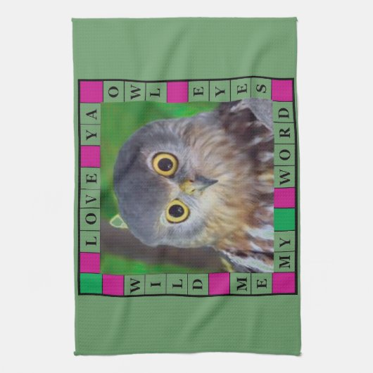 Eule-alishush Handtuch (Vertikal)