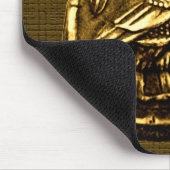 Eule auf alter griechischer Münze Mousepad (Ecke)