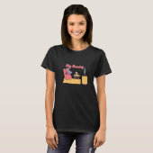 Eule auf dem Sofa am Sonntag T-Shirt (Vorne ganz)