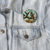 Eule auf der Herbstmapfelbaumkonstruktion - Phanta Button (Beispiel)