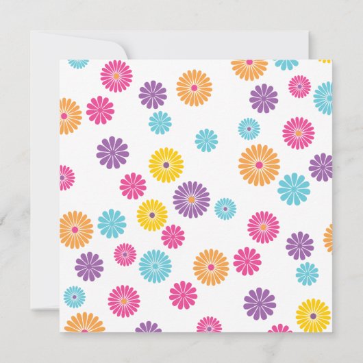 Eule auf der rechten Seite Einladung (Rückseite)