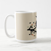Eule auf einem Ast Kaffeetasse (Links)