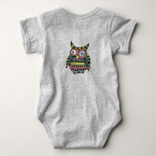 Eule Baby Strampler