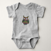 Eule Baby Strampler (Vorderseite)