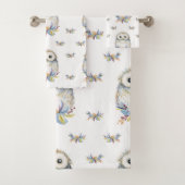 Eule Badhandtuch Set (Insitu)