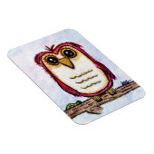 Eule bei Erholung Magnet (Rechte Seite)