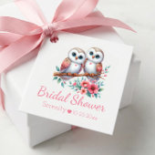 Eule Boho Rustikal Landhochzeit Brautparty Geschenkanhänger