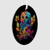 EULE BUNTE ABSTRAKT ORNAMENT (Vorderseite)