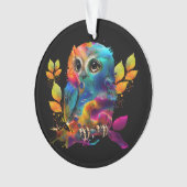 EULE BUNTE ABSTRAKT ORNAMENT (Vorderseite)
