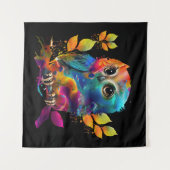 EULE BUNTE ABSTRAKTE WANDTEPPICH (Vorderseite (Horizontal))
