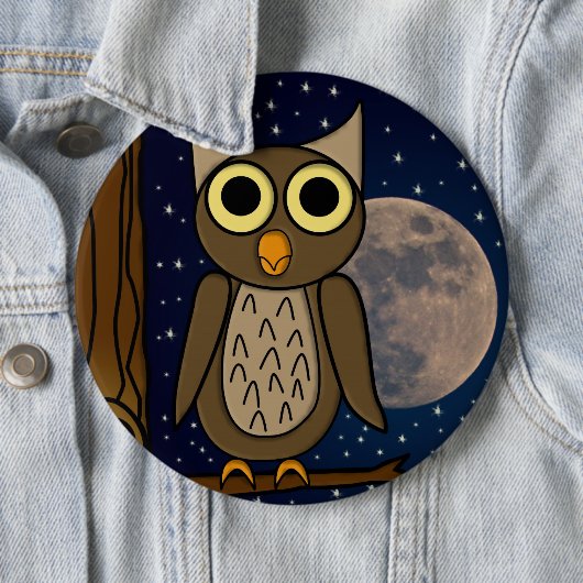 Eule Button (Beispiel)