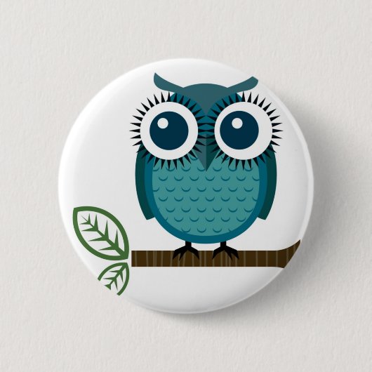 Eule Button (Vorderseite)