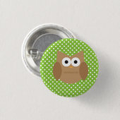 Eule Button (Vorne & Hinten)