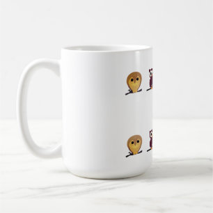 Eule, Cartoon Kaffeetasse