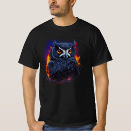 Eule, der Nachtvogel T-Shirt