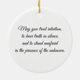 Eule des Auges - Gaze-Kollektion  Keramik Ornament