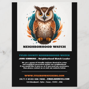Eule-Design, Nachbarschaftswerbung Flyer