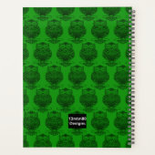 Eule (dunkelgrün) - Planer (Rückseite)