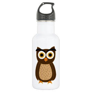 Eule Edelstahlflasche