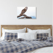 Eule eingewickelte Leinwand (Insitu (Schlafzimmer))