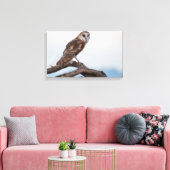 Eule eingewickelte Leinwand (Insitu (Wohnzimmer))