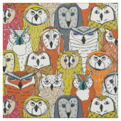 Eule fallen stoff (Muster)