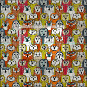 Eule fallen stoff (Kachel)