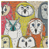 Eule fallen stoff (Nahaufnahme)