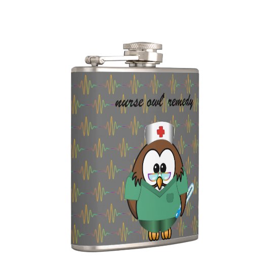 Eule Flachmann (Rechts)