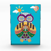 Eule Fotoblock (Vorderseite)