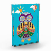 Eule Fotoblock (Links)