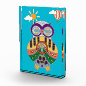 Eule Fotoblock (Rechts)