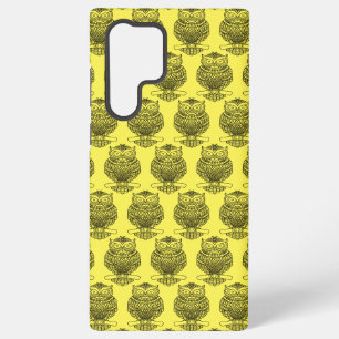 Eule (gelb) - Samsung Case Galaxy Hülle
