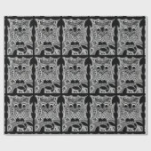 Eule Geschenkpapier (Flach)