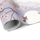 Eule Geschenkpapier (Rolleneckpunkt)